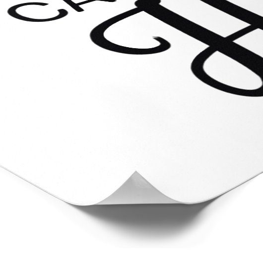 Funny Quote Kitchen ポスター (角)