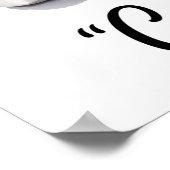 Funny Quote Kitchen ポスター (角)