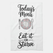 Funny Quote Kitchen Towel キッチンタオル (縦)
