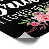 Funny Quote Mother Of The Bride I Loved Her First  ポスター (角)