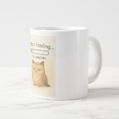 Funny quote mug ジャンボコーヒーマグカップ (正面右)