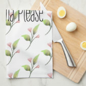 Funny Quote No Drama Please Decor For Home キッチンタオル (四つ折り)