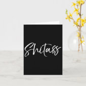 Funny Quote Saying For Women Cute Gag Gift Tank To カード (黄色い花)