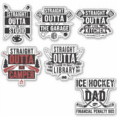 funny quote sports Printable シール (正面)