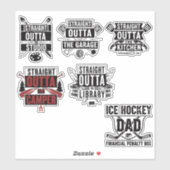 funny quote sports Printable シール (シート)