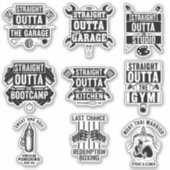 funny quote sports Printable シール (正面)