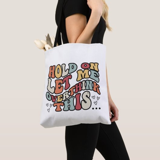 Funny Quote Tote トートバッグ (クローズアップ)