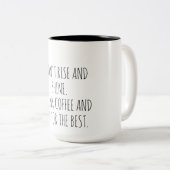 Funny quotes Coffee Cup ツートーンマグカップ (正面右)
