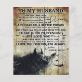 Funny Quotes To My Husband | Gift For Husband | (裏面)
