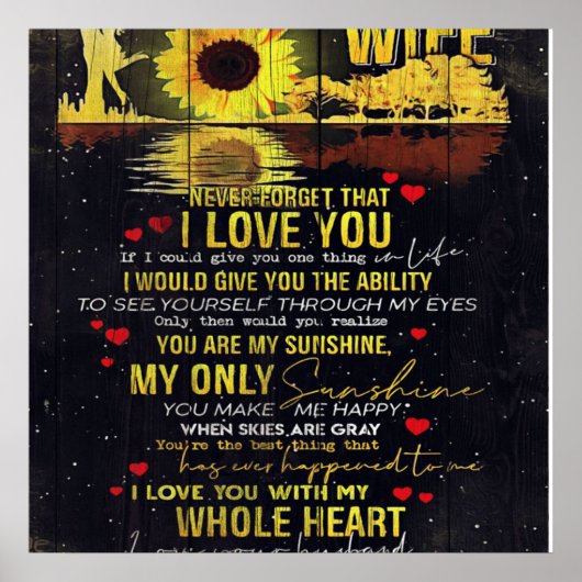 Funny Quotes To Wife | Present For Your Wife | ポスター (正面)