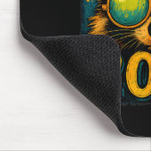 Funny Raccoon 2026 New Year Party Animal Celebrati マウスパッド (コーナー)