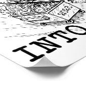 Funny Raccoon 2026 Snarky New Year, Rollin' 2025 I ポスター (角)