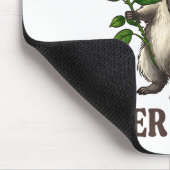 Funny Raccoon I’d Ck You Over Trash Valentines Day マウスパッド (コーナー)