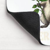 Funny Raccoon I’d Ck You Over Trash Valentines Day マウスパッド (コーナー)