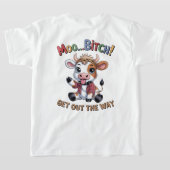 Funny Raccoon Meme – Did Someone Say Responsible?  Tシャツ (レイダウン裏面)