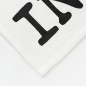 Funny Raccoon Rollin' Into 2026 Dumpster Fire New フリースブランケット (角)