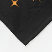 Funny Raccoon Rollin's Into 2026 New Year Matching フリースブランケット (角)