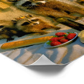 Funny Raccoon Royalty in North Myrtle Beach ポスター (角)