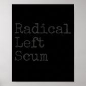 Funny Radical Left S Apparently Litical Sarcastic  ポスター (正面)