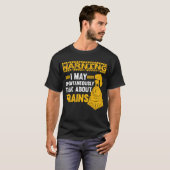 Funny Railfan Quote Trainspotter Train Lover Railr Tシャツ (正面フル)