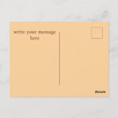 Funny Ramadan Mubarak To You ポストカード (裏面)