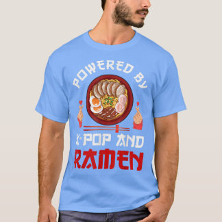 Funny Ramen and K-Pop Graphic for Teen Girls Tシャツ