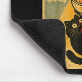 Funny Ramen Cat Japanese Anime Ufo Men Women Teens マウスパッド (コーナー)