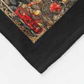 Funny Ramen Cat Noodle Lovers Anime Otaku フリースブランケット (角)