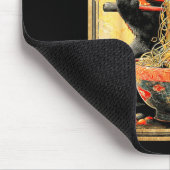 Funny Ramen Cat Noodle Lovers Anime Otaku  マウスパッド (コーナー)