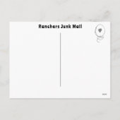 Funny Ranchers Junk Mail Country Western Tales  シーズンポストカード (裏面)