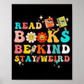 Funny reader book quote design for reading lover ポスター (正面)