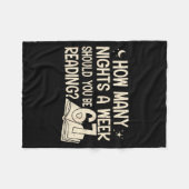 Funny Reading 67 Six Seven Meme Englieacher Book L フリースブランケット (正面(横))