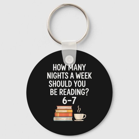 Funny Reading 6 7 Six Seven Meme Englieacher Book  キーホルダー (正面)