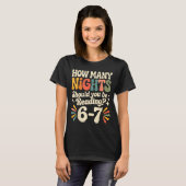 Funny Reading 6 7 Six Seven Meme Englieacher Book  Tシャツ (正面フル)