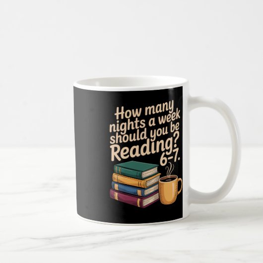 Funny Reading 6 7 Six Seven Meme English Teacher B コーヒーマグカップ (右)
