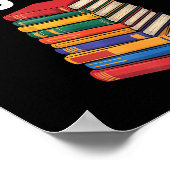 Funny Reading Book Teacher 67 Six Seven Meme  ポスター (角)