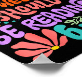 Funny Reading Six Seven Meme Book Lover 67 Teacher ポスター (角)