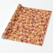 Funny Real Bacon Pattern Gag Gift ラッピングペーパー (アンロールド)