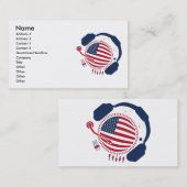 Funny_Record 名刺 (正面/裏面)