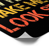 Funny Recovery Get Well Does My New Hip Make Me Lo ポスター (角)