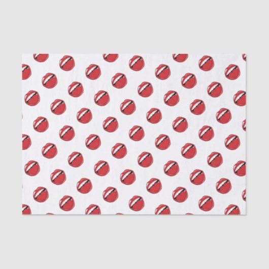 Funny Red Lips 薄葉紙 (正面)