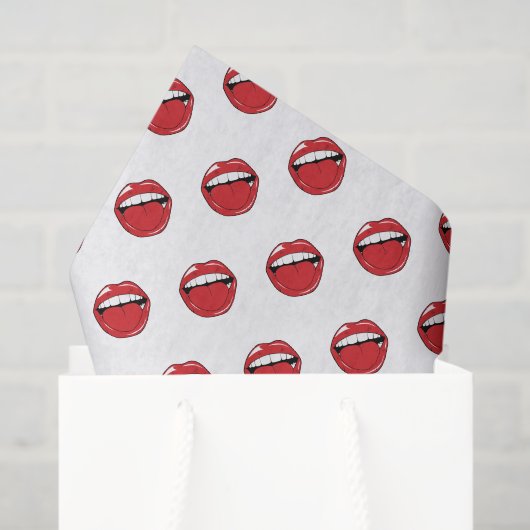 Funny Red Lips 薄葉紙 (ギフトバッグ)