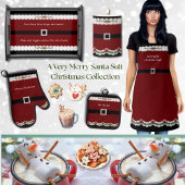 Funny Red Santa Suit Jingle All The Way Can Cooler スリム缶クーラー