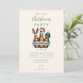Funny Reinbeer Christmas 招待状 (スタンド正面)