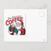 Funny Reindeer Christmas Greeting Cards, 2025 シーズンポストカード (裏面)