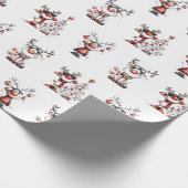 Funny Reindeer Christmas Wrapping Paper – Oh Deer! ラッピングペーパー (角)