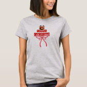 Funny Reindeer Donut Modern Merry Christmas Tシャツ (正面)