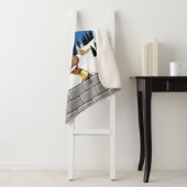 Funny Reindeer Peeking Christmas Meme  シェルパブランケット (インサイチュ)