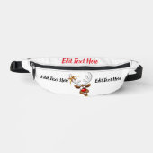 Funny Reindeer Peeking Christmas Meme  ファニーパック (正面)