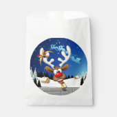 Funny Reindeer Peeking Christmas Meme  フェイバーバッグ (正面)